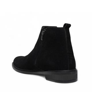 Moon Shoes Erkek Bot Deri 510 Süet Siyah