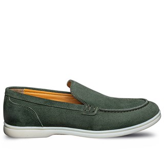 Moon Shoes Erkek Deri 110 Süet Haki Tb Termo