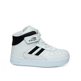 N-Drops Patik 09 Cilt Beyaz Siyah