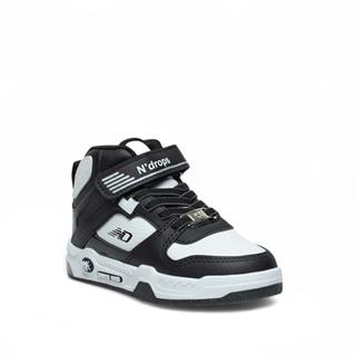 Ndrops Patik Basket 021 Cilt Siyah Beyaz