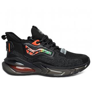 Plarium Erkek 022 Triko Siyah Turuncu