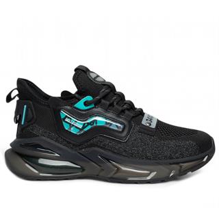 Plarium Erkek 022 Triko Siyah Turkuaz