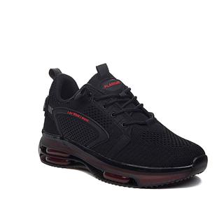 Plarium Erkek 025 Triko Siyah kırmızı