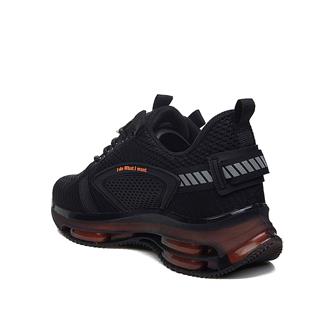 Plarium Erkek 025 Triko Siyah Turuncu