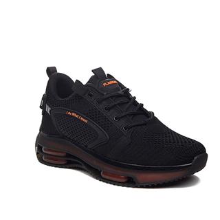 Plarium Erkek 025 Triko Siyah Turuncu