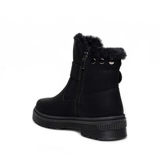 Polact Filet Bot 24064 Cilt Nubuk Siyah.