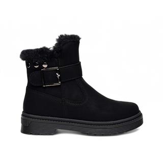 Polact Filet Bot 24064 Cilt Nubuk Siyah.