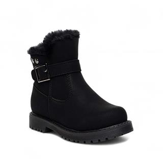 Polact Patik Bot 24064 Cilt Nubuk Siyah