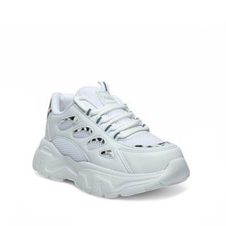 Queen Step Zenne 1001-2 Anorak Beyaz Leopar