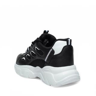 Queen Step Zenne 1001-5 Anorak Siyah Beyaz