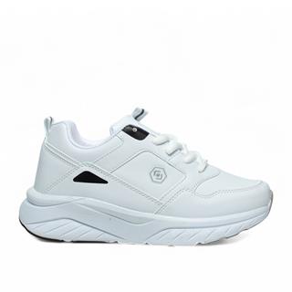 Queen Step Zenne 2105-04 Cilt Beyaz Siyah