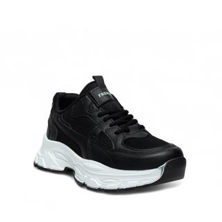 Queen Step Zenne 9953-5 Anorak Siyah Beyaz