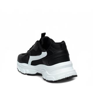 Queen Step Zenne 9953-6 Anorak Siyah Beyaz Beyaz