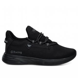Racing Erkek 024 Triko Siyah Siyah