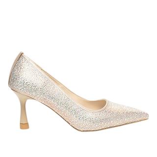 Renas Zenne Abiye Stiletto Taş Detaylı 24890 Altın