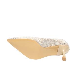 Renas Zenne Abiye Stiletto Taş Detaylı 24890 Altın