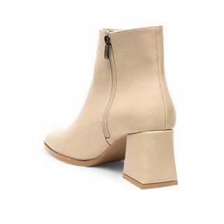 Renas Zenne Bot Topuklu 6111 Cilt Bej