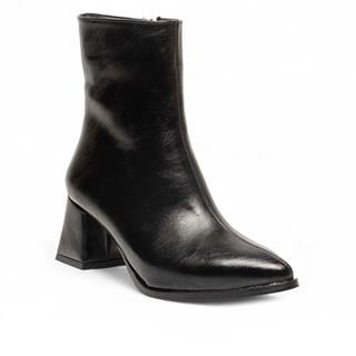 Renas Zenne Bot Topuklu 91873 Cilt Siyah