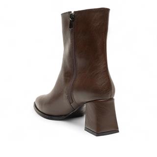 Renas Zenne Bot Topuklu 91873 Cilt Kahve