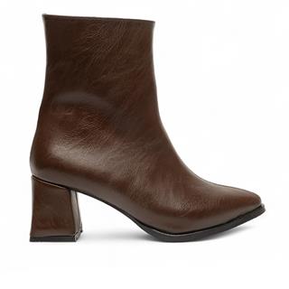 Renas Zenne Bot Topuklu 91873 Cilt Kahve