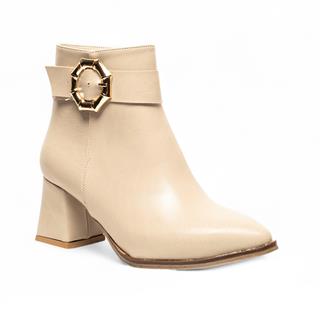 Renas Zenne Bot Topuklu 91873 Cilt Bej