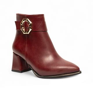 Renas Zenne Bot Topuklu 91873 Cilt Bordo