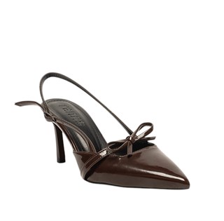 Renas Zenne Stiletto 214 Rugan Kahve