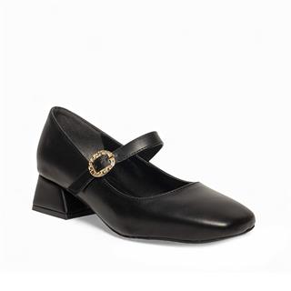 Renas Zenne Topuklu Ayakkabı 1122 Cilt Siyah