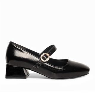 Renas Zenne Topuklu Ayakkabı 1122 Rustik Siyah