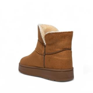 Star Kids Filet Uzun Bot 076-02 Süet Taba