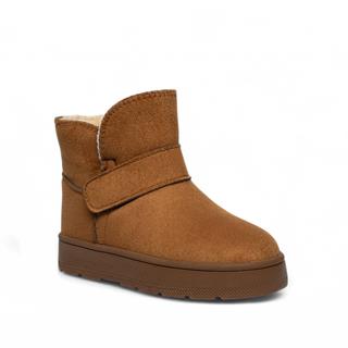 Star Kids Filet Uzun Bot 076-02 Süet Taba