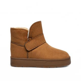 Star Kids Filet Uzun Bot 076-02 Süet Taba