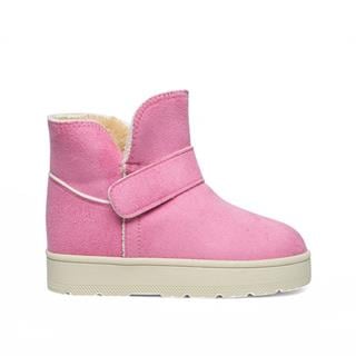 Star Kids Filet Uzun Bot 076-03 Süet Pembe