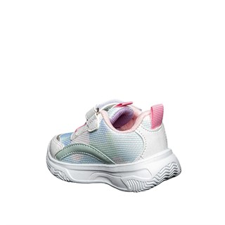 Superstar Bebe 405-9 Anorak Beyaz Su Yeşil Pembe