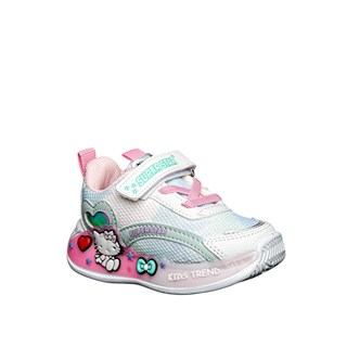 Superstar Bebe 405-9 Anorak Beyaz Su Yeşil Pembe