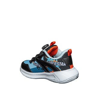 Süperstar Filet 020-1 Anorak Siyah Mavi Oranj
