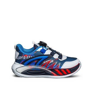 Süperstar Filet 020-6 Anorak Beyaz Lavivert Kırmızı