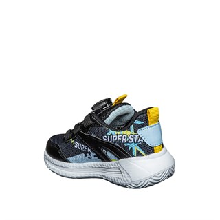 Süperstar Patik 020-3 Anorak Siyah Bebe Mavi Sarı