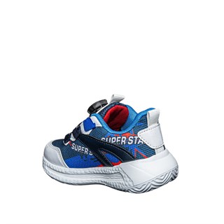 Süperstar Patik 020-6 Anorak Beyaz Lacivert Kırmızı