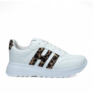Tempo Zenne 057 Cilt Beyaz Leopar