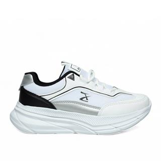 Texin Garson 2551 Anorak Beyaz Siyah