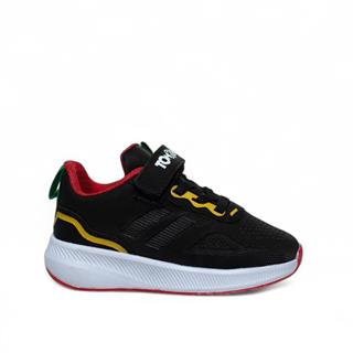 Tomkids Patik 5084 Cilt Siyah Kırmızı