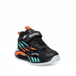 Tomwins Patik 004-01 Cilt Siyah S Yeşil Oranj