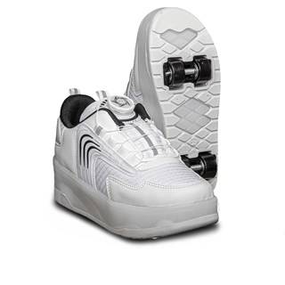 Twingers Filet Patenli 001 Anorak Beyaz Siyah