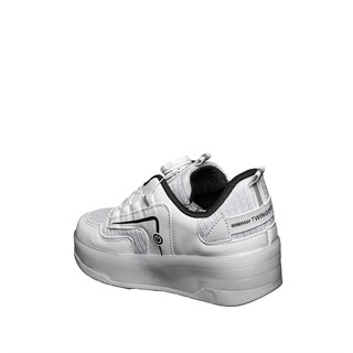 Twingers Filet Patenli 001 Anorak Beyaz Siyah