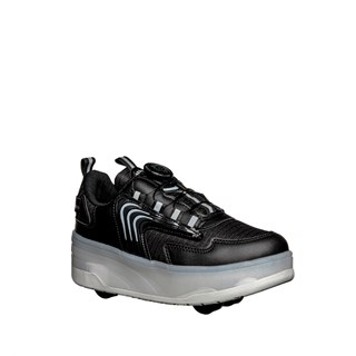Twingers Flet Patenli 001 Anorak Siyah Beyaz