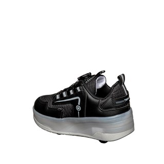 Twingers Flet Patenli 001 Anorak Siyah Beyaz