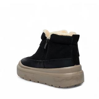 Twingers Zenne Bot 2028 Süet Siyah Bej