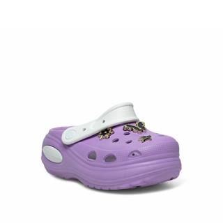 Twingo Filet 642 Terlik Taşli Lila Beyaz