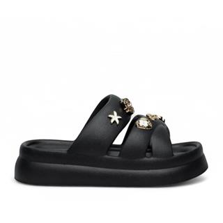 Twingo Garson 510 Terlik Taşlı Siyah